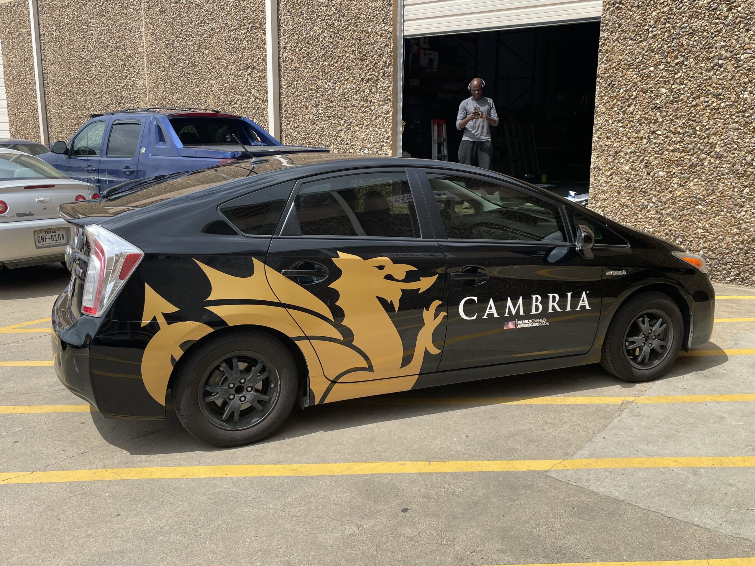 Car fleet wraps on Cambria by Premier Signs & Graphics