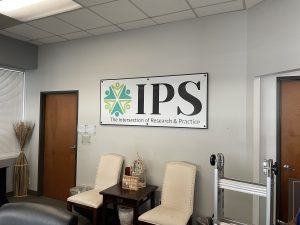 Custom office signs of IPS by Premier Signs & Graphics in Dallas, TX