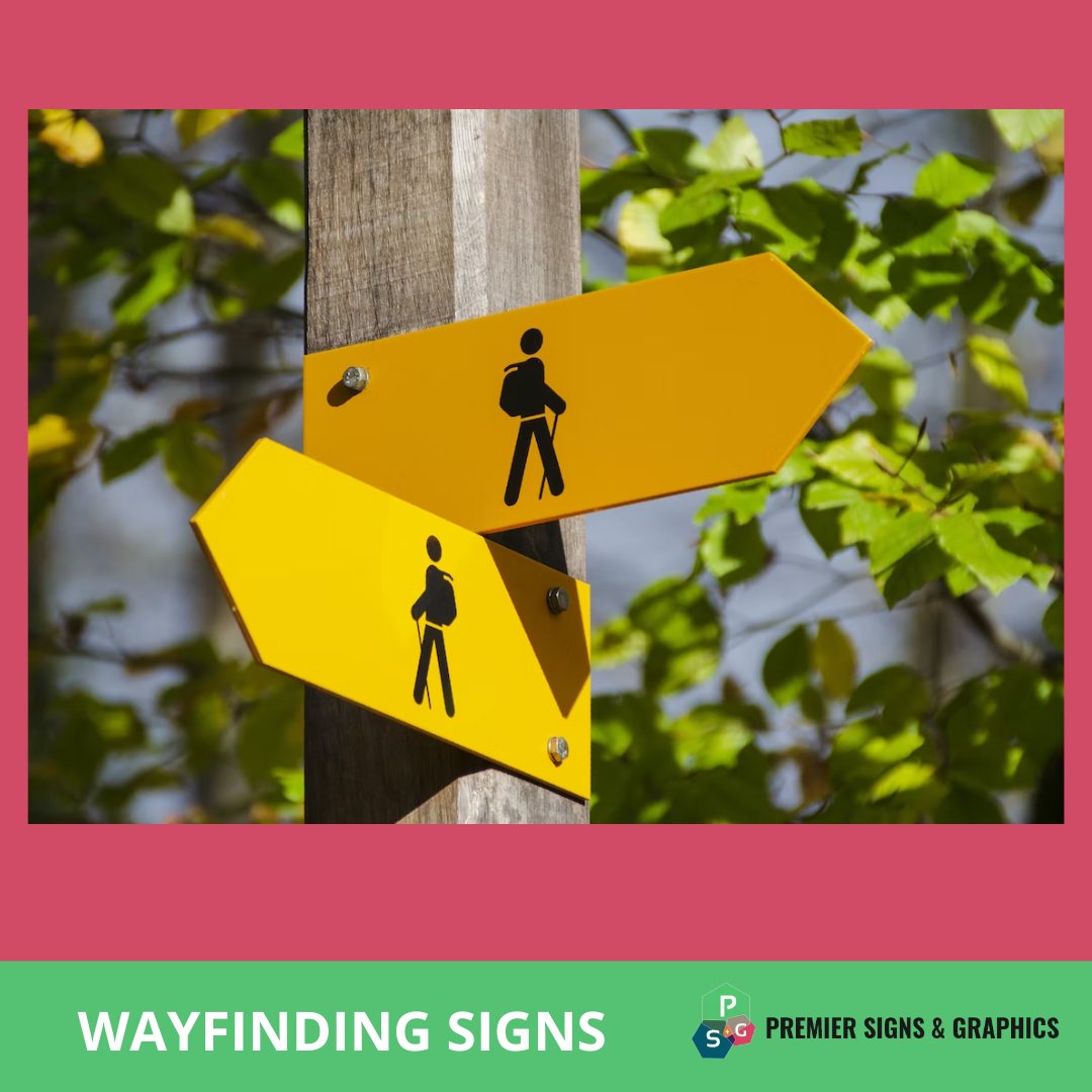 Custom Wayfinding Signs